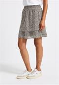Gemusterter Chiffon-Rock nomad brown