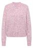 Gemusterter Strickpullover dark blossom melange