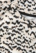 Gemustertes Batwing Shirt morning beige