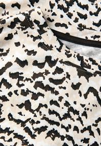 Gemustertes Batwing Shirt morning beige
