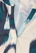 Gemustertes Blusenshirt tide blue