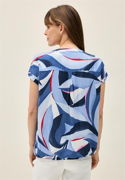 Gemustertes Blusenshirt urban navy blue
