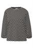 Gemustertes Jacquard Shirt black