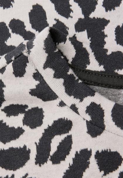 Gemustertes Jacquard Shirt soft beige