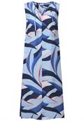 Gemustertes Kleid urban navy blue