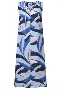 Gemustertes Kleid urban navy blue