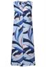 Gemustertes Kleid urban navy blue
