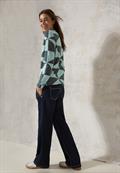 Gemustertes Ottoman Shirt active khaki