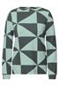 Gemustertes Ottoman Shirt active khaki
