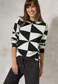 Gemustertes Ottoman Shirt black
