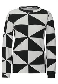 Gemustertes Ottoman Shirt black