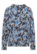 Gemustertes Shirt cloud blue