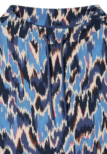 Gemustertes Shirt cloud blue