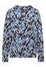 Gemustertes Shirt cloud blue
