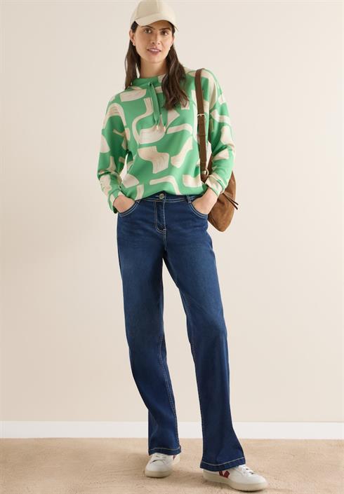 gemustertes-shirt-dark-bamboo-green