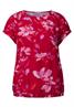 Gemustertes Shirt glory red