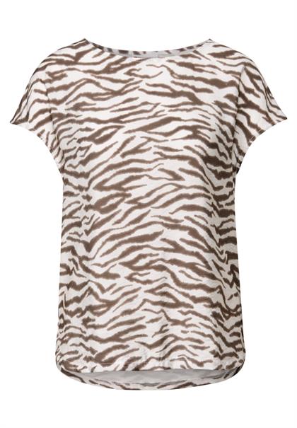 Gemustertes Shirt nomad brown