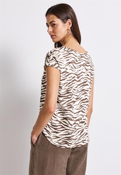 Gemustertes Shirt nomad brown