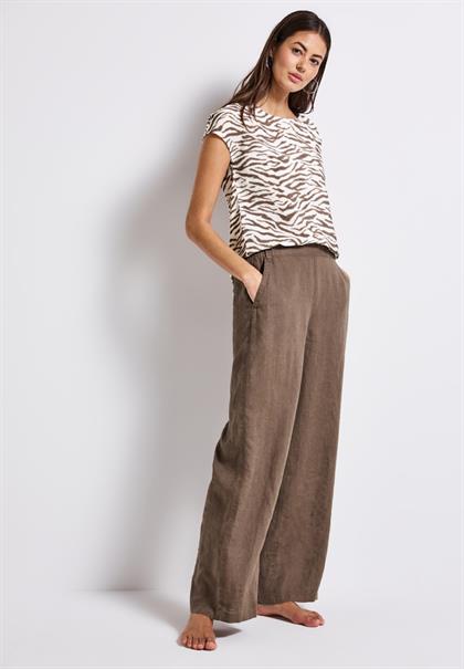 Gemustertes Shirt nomad brown