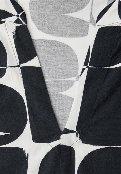 Gemustertes Shirt shadowed navy