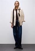 Gemustertes Tuch sanded beige