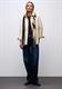 Gemustertes Tuch sanded beige