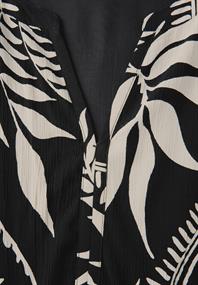 Gemustertes Tunika-Kleid black