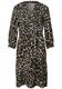 Gemustertes Tunika-Kleid black
