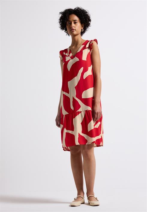 gemustertes-tunika-kleid-glory-red