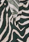 Gemustertes Tunika-Kleid pine grove green