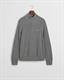 Gerippter Troyer aus Baumwoll-Woll-Gemisch dark grey melange