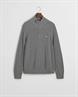 Gerippter Troyer aus Baumwoll-Woll-Gemisch dark grey melange