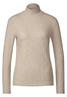 Geripptes Langarmshirt spring sand melange