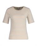 Geripptes T-Shirt mit Streifen dry sand