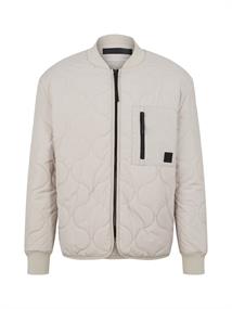 Gesteppte Bomberjacke light dove grey