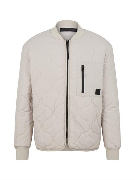Gesteppte Bomberjacke light dove grey