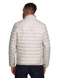 Gesteppte Hybrid Jacke off white