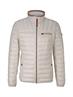 Gesteppte Hybrid Jacke off white