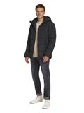 gesteppte Jacke black