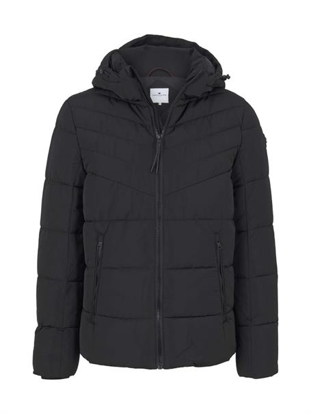 gesteppte Jacke black
