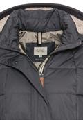 Gesteppte Jacke mit abnehmbarer Kapuze charcoal