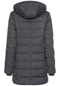 Gesteppte Jacke mit abnehmbarer Kapuze charcoal