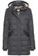 Gesteppte Jacke mit abnehmbarer Kapuze charcoal