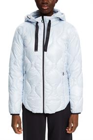 Gesteppte Puffer Jacket mit Kapuze pastel blue