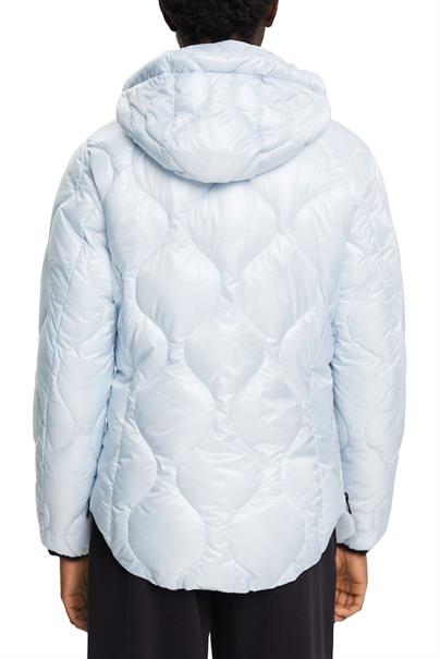 Gesteppte Puffer Jacket mit Kapuze pastel blue