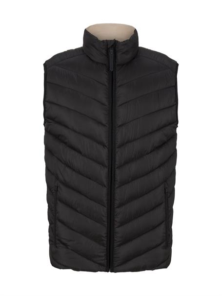 Gesteppte Weste black
