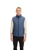 Gesteppte Weste china blue