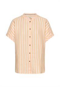 Gestreifte Bluse aus Leinen-Lyocell-Mix stripes