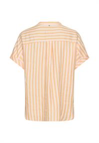 Gestreifte Bluse aus Leinen-Lyocell-Mix stripes