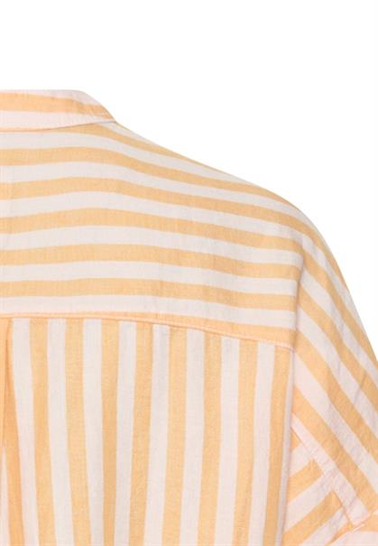 Gestreifte Bluse aus Leinen-Lyocell-Mix stripes